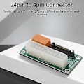 Pikkukuva 2 / 4: Emolevyn PSU Monen Virtalähteen Adapteri Add2psu Sata Atx 24pin - 4pin Liittimellä