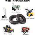 Miniatyrbilde 3 av 5: 2 stk. inner tube dekk 4.10/3.50-4 tommer serie for håndtruck, vogn, håndvogn, hagevogn, gressklipper, erstatningsrør 4.10-4