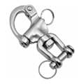 Miniatyrbillede 2 af 5: Bådkarabinhage, 2 stk. Svirvel Svirvel Snap Hook, Roterende Snap Hook til Sejlbåd Spinnaker Halyard (70mm)