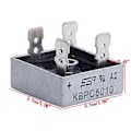 Miniatyrbillede 2 af 5: 5 x KBPC5010 1000V 50A Metalhus 4-benet Enkeltfaset Diode Bro Ensretter