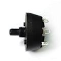 Miniatyrbillede 3 af 5: 4-positions Ventilator Vælger Drejekontakt med Knap Regulator til Emhætter