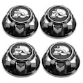 Miniatyrbilde 1 av 5: 4 stk 17mm M12 Metall Hjul Hex Mutter Deksel for 1/7 Motor KM RC Bil Arrma Mojave Oppgraderingsdeler, Svart