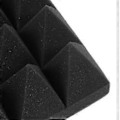 Miniatyrbillede 3 af 4: Pyramide Akustisk Skum Fortykket Effektivt Støjreduktion Lydabsorberende Skum Akustisk Panel til Lydstudie