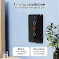 Miniatyrbillede 5 af 5: Tuya Zigbee Smart Switch Home Magnetisk Relæ Væg Touch Switch Fjernbetjening Stemmestyring Timer Wifi Switch