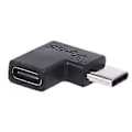Miniatyrbild 3 av 5: 90 Graders Rätvinklig Typ C Hane till Hona Konverter USB-C Adapter För S9 S8