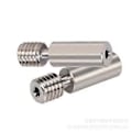 Miniatyrbillede 5 af 5: H2 TC4 1,75 m Heatbreak Rustfrit Stål til Titanium Legering Hals Til H2 Ekstruder VS Titan MK8 Hotend Ender3 V2 3D Printer
