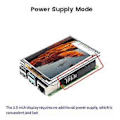 Miniatyrbillede 1 af 5: 3,5 tommer RPI Display Touchscreen 480X320 til 5 5B 60 Frame TFT LCD Modul Skærm med Touchpen