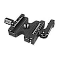 Miniatyrbild 1 av 5: Dubbellås Monteringsplatta Snabbkopplingsplatta Justerbar Rattadapter För Swiss Stativ Kulhuvud -