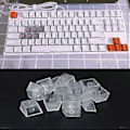 Miniatyrbild 2 av 5: Gaming Tangentbord 10st Cherry Profil R4 Transparent Lager ABS Matt Bakgrundsbelysta Tangenter för Mekaniskt Tangentbord DIY
