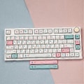 Miniatyrbild 4 av 5: Minimalistiska Vita Tangenter XDA Profil Tangentset för Mekaniska Speltangentbord DIY Personliga Endast Tangenter Japanska
