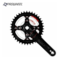 Miniatyrbillede 3 af 4: Prowheel Cykelkrank Crankset Tandhjul 104bcd Mountainbike Krank 32t Nem at Modificere Enkelt Krank Sæt