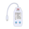 Miniatyrbilde 1 av 4: USB Strømmåler LCD USB Tester Detektor Voltmeter Amperemeter Digital Strømkapasitetstester (UT658C)