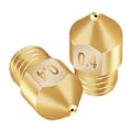 Pikkukuva 2 / 5: 6 KPL 3D-tulostimen messinkikupari-ekstruuderin suutin MK8 0,4 mm Creality CR-6 SE 3D-tulostimelle 1,75 mm filamentille