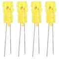Miniatyrbilde 4 av 5: 20 stk. 3mm DIY LED Diode Bærbare Lysdioder for Vitenskapsprosjekt Eksperiment Gult Lys