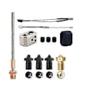 Miniatyrbild 3 av 5: För Prusa I3 MK4 Extruder Hotend+E3DV6 Mässingsmunstycke 0.4mm+3xHärdat Stål Munstycke 24V 40W Värmestav Kit för Prusa I3