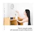 Miniatyrbild 4 av 5: 3500v 5-i-1 Flugsmälla Lampa Cunctal Flugsmälla Justerbar Elektrisk Usb Uppladdningsbar