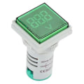 Miniatyrbild 4 av 5: LED Voltmeter Signallampa Digital Display AC Spänningsmätare Indikatorlampa Testare (Grön)