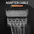 Pikkukuva 3 / 5: 5-nastainen - 3 Sata-aseman HDD-kaapeli, yhteensopiva V550 V650 V750 V850 V1000 V1000 modulaarisen S:n kanssa