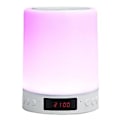 Miniatyrbillede 2 af 5: Bluetooth Højttaler Vækkeur Farverigt Natlys Touch Kontrol LED Bordlampe