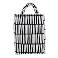 Miniatyrbillede 1 af 5: Vandtæt Bomuld Linned Lynlås Madpakke Taske Tote Taske Børne Madpakker (Zebra Mønster)