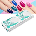 Miniatyrbillede 5 af 5: 100 stk. Negle Manicure Form Holder Negle Kunst Tip Forlænger Guide Sticker Manicure Værktøj (YC06)