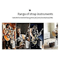 Miniatyrbild 2 av 5: Gitarrband Lämpligt för Akustisk Gitarr, Elgitarr och Basgitarr, D