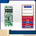 Miniatyrbild 3 av 5: 6s 24V Ternär Med Utjämningsfunktion Samma Port BMS-kort För Elfordon Trehjuling (40A)