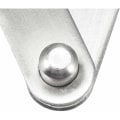 Miniatyrbillede 3 af 5: 60mm x 11mm x 9mm Rustfrit Stål 360 Graders Roterende Dør Pivot Hængsel 5stk