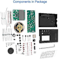 Miniatyrbilde 5 av 5: DIY Radio Kit FM Radio Modul 76-108mhz Trådløs Mottaker LCD Skjerm 3v Elektronisk Lodding