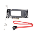 Pikkukuva 1 / 4: PCIE-laajennuskortti, U.2 - PCIe-sovitin SF SSD -sovitinkortti PCIe-sovitin, rakennettu tarkkuutta varten