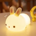 Miniatyrbillede 5 af 5: Børne Natlampe, Kanin Natlampe Sensitiv Bærbar Natlampe Gennembrudsteknologi