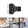 Pikkukuva 2 / 5: USB 2.0 9-nastainen jakaja emolevylle USB 9-nastainen liitin 1-2 laajennusadapteri