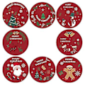 Miniatyrbilde 3 av 5: 500 stk. Merry Stickers Temaetiketter, a