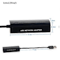 Miniatyrbilde 5 av 5: Ethernet-adapter for spillkonsoll, USB 2.0 til 10/100 Mbps RJ45 Gigabit Ethernet LAN Nettverksadapter Nettverksutvidelseskort