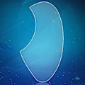Miniatyrbilde 3 av 5: Ultratynn Ukulele Plekterbrett Gitarplate Usynlig Plekterbeskyttelse Transparent Ukulele Mini Gui