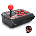 Pikkukuva 4 / 4: Langallinen Arcade-ohjain, Arcade Fight Stick langalliset arcade-pelitarvikkeet tietokonepeliohjain tarvikkeet tyylikäs ulkonäkö