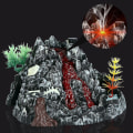 Miniatyrbilde 2 av 2: Det vulkanske utbruddssettet simulerer en lava vulkan