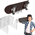 Miniatyrbild 2 av 5: Väggfäste för wakeboard, skateboard väggfäste, väggfäste väggfäste, transparent akryl lämplig för longboard