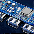 Miniatyrbild 5 av 5: Usb Typ C Hub 3.0 4 Port Multi Usb Splitter Dockningsstation