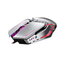 Miniatyrbild 3 av 5: G7 Gamer Gamingmus Ergonomisk Trådbunden Gamingmus För Laptop Datortillbehör Dpi Switch Datormus, Silvergrå