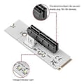 Miniatyrbillede 2 af 5: NGFF M2 Key-m Adaptere med LED-indikator Solid State Drive Adapterkort