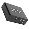 Pikkukuva 4 / 5: SPDIF/TosLink-kytkin 3x1, kytkentälaite kaukosäätimellä, 3 sisään, 1 ulos, 100V–240VAU-pistoke