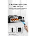 Miniatyrbild 3 av 5: Bil 12V Bilförstärkare Bluetooth Mini Liten Effektförstärkare Högtalarförstärkare Förstärkare för Hemmabruk Bil