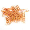 Miniatyrbillede 3 af 5: 3 Æsker Orange Papirclips: Små, Bærbare, Søde Clips til Filsortering