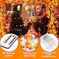 Miniatyrbild 3 av 5: Led-ljusslinga 20 LED-ekorrlampor ljusslinga batteridriven 6,5 fot ljusslinga med fjärrkontroll för Thanksgiving höst sovrum jul Hallo