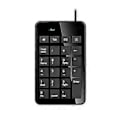 Miniatyrbillede 1 af 5: USB Kablet Digitalt Numerisk Tastatur Numpad 23 Taster Nummertastaturer til Regnskab Kasserer Laptop Notebook Tablets