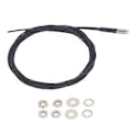 Miniatyrbilde 1 av 4: Fiberoptisk sensor 0 til 3600mm avstandsmåling M4 gjengeprobe fiberoptisk sensor
