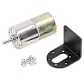 Pikkukuva 1 / 4: DC-kierukkavaihdemoottori, mikrokokoinen harjallinen itselukittuva alumiiniseos teollisuusmoottori 12V 10W pidikkeellä 0-300 RPM