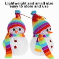 Miniatyrbillede 5 af 5: Jule Natlampe, Snemand Stil LED Lampe Natlampe LED Natlampe Stilfuld og Moderne
