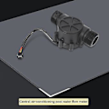 Miniatyrbilde 3 av 5: 1 stk. Flowsensor Dn25 3,5-24v 1 Tomme 2-100l/min Flowmåler Pumpe Er Flow